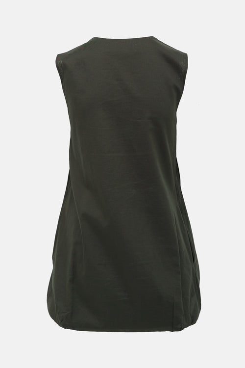 Marni Pleated Shift Dress