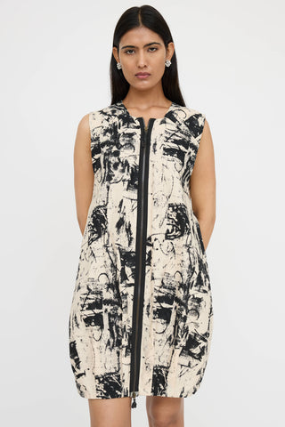Marni Printed Balloon Dress