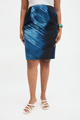 Marni Printed Pencil Skirt