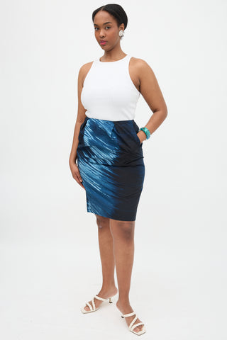 Marni Printed Pencil Skirt