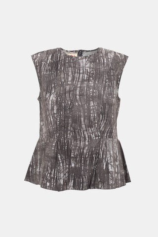 Marni Printed Sleeveless Top