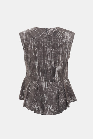 Marni Printed Sleeveless Top