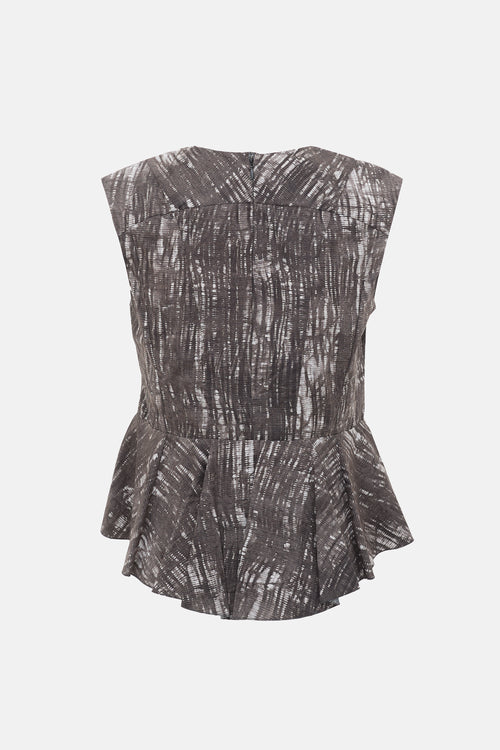 Marni Printed Sleeveless Top