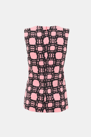 Marni Printed Sleeveless Top