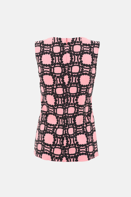 Marni Printed Sleeveless Top