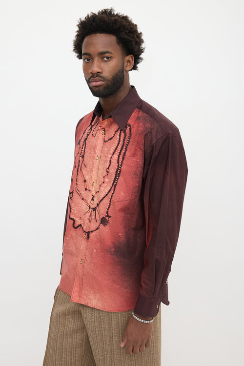 Marni Printed Button Up Shirt