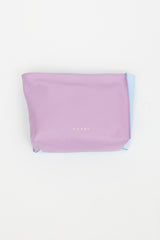 Marni Purple & Blue Leather Museo Pouch