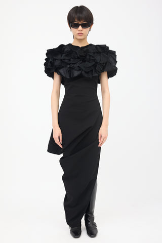 Marni Ruffled Fur Bolero