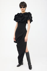 Marni Ruffled Fur Bolero