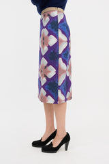 Marni SS 2009 Floral Midi Skirt