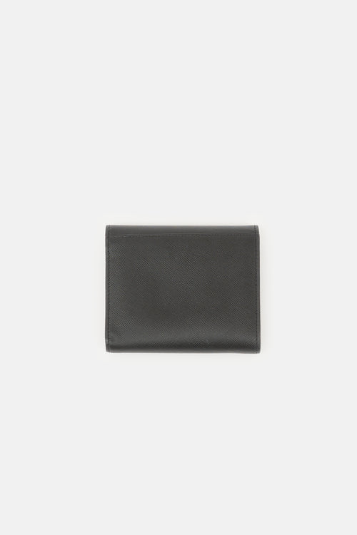 Marni Saffiano Leather Trifold Wallet