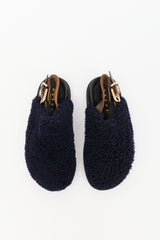 Marni Shearling Fussbett Mule