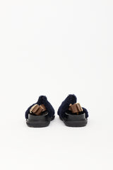 Marni Shearling Fussbett Mule