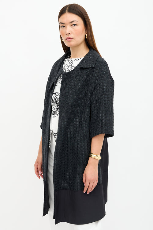 Marni Sheer & Woven Coat