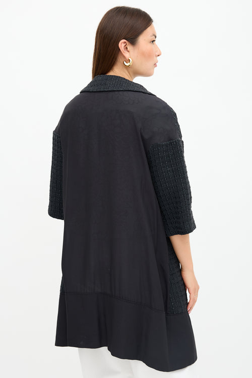 Marni Sheer & Woven Coat