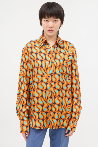 Marni Silk Printed  Shirt