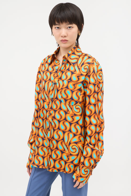 Marni Silk Printed  Shirt