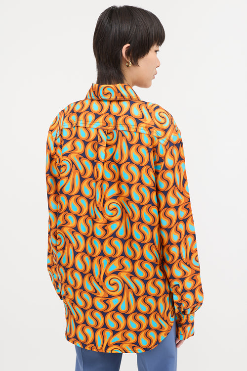 Marni Silk Printed  Shirt