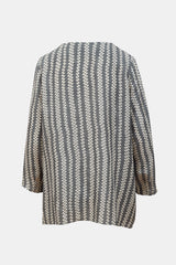 Marni Silk Asymmetrical Printed Blouse