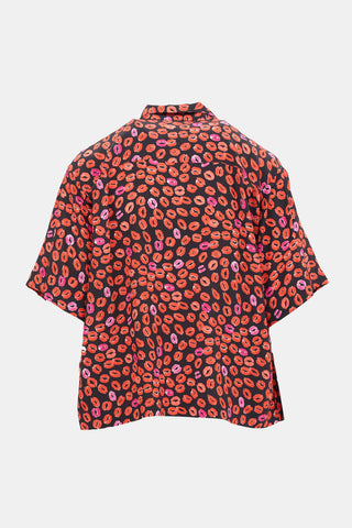 Marni Silk Kiss Print Shirt