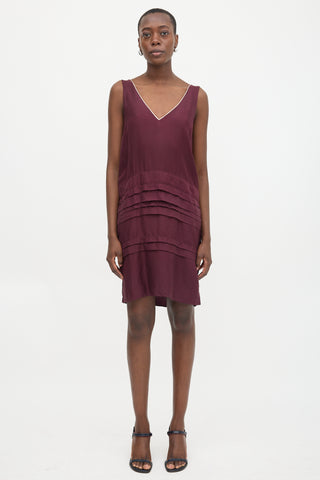 Marni Silk Trimmed Dress