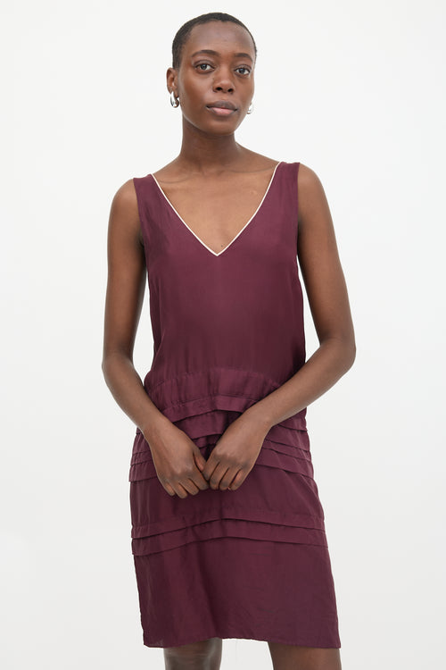 Marni Silk Trimmed Dress