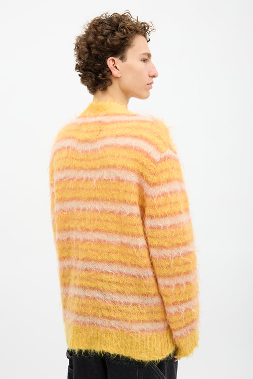 Marni Striped Mohair Cardigan