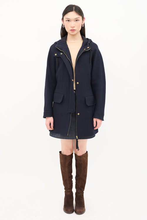Marni Twill Hooded Parka