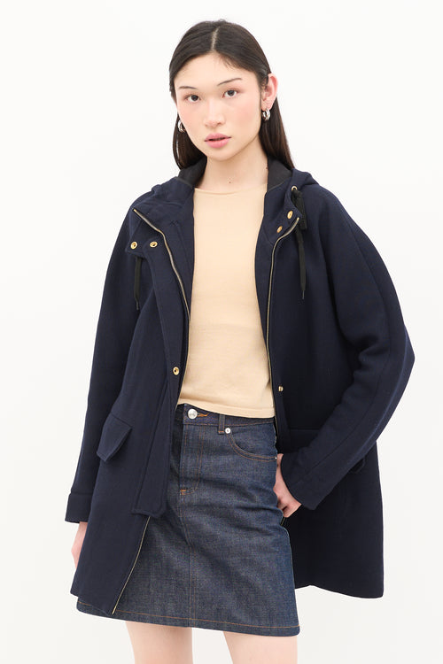 Marni Twill Hooded Parka