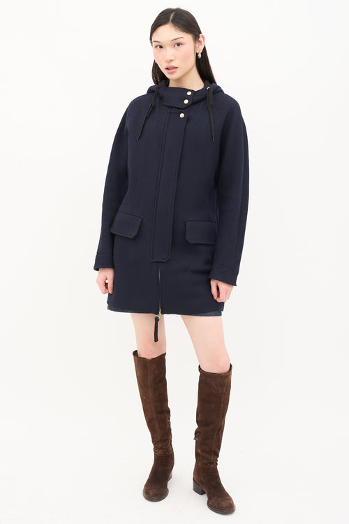 Marni Twill Hooded Parka