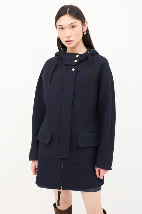 Marni Twill Hooded Parka