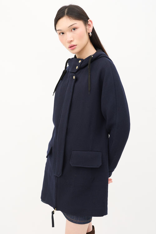 Marni Twill Hooded Parka