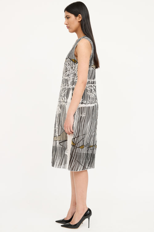 Marni Printed Sleeveless Dress