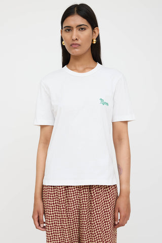Marni Cotton Logo T-Shirt