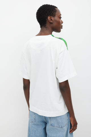 Marni White & Multi Printed T-Shirt