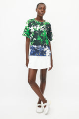 Marni White & Multicolour Print T-Shirt