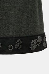 Marni Wool Beaded Hem Skirt
