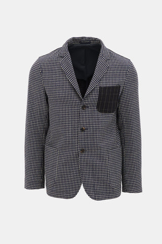 Marni Wool Multi-Check Blazer