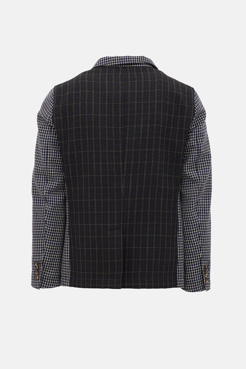 Marni Wool Multi-Check Blazer