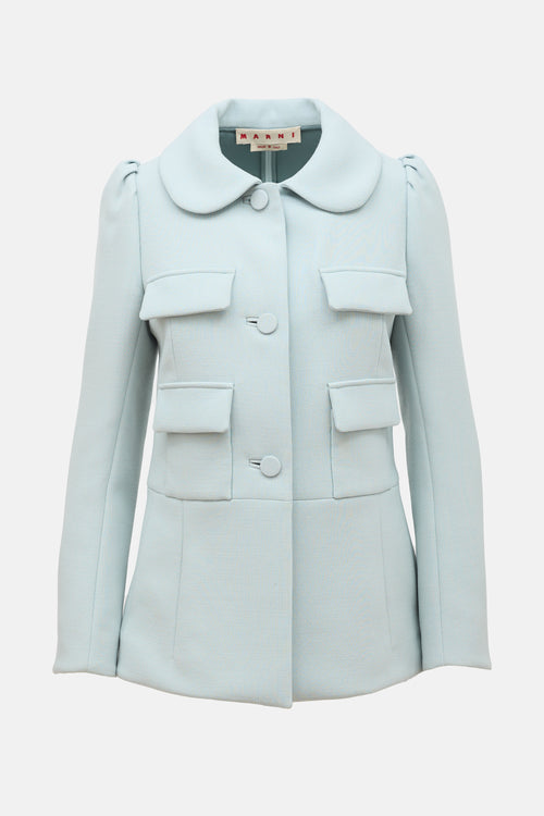 Marni Wool Puff Sleeve Jacket