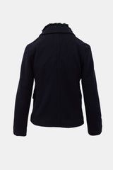 Marni Wool Ruffle Trim Jacket