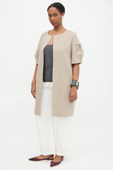 Marni Wool Tucked Sleeve Coat