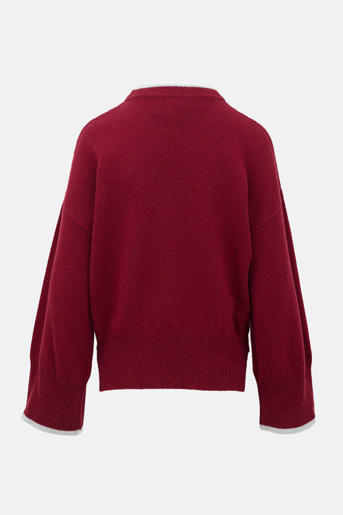 Marni Wool & Cashmere Intarsia Sweater