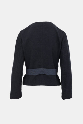 Marni Wool & Linen Patterned Jacket