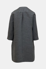 Marni Wool Collarless Coat