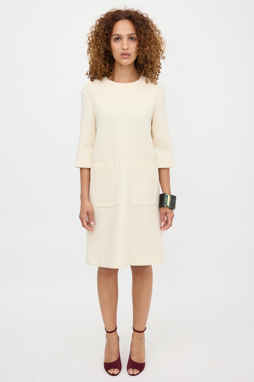 Marni Wool Shift Dress
