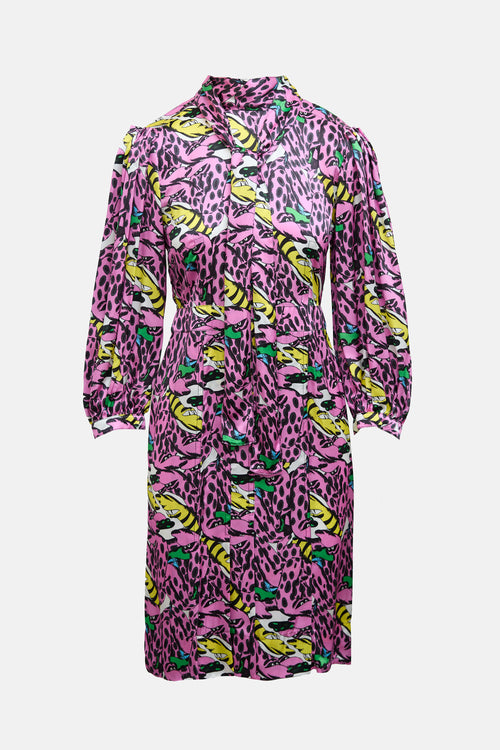 Marni X Bruno Bozzetto Printed Dress