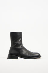 Marsèll // Leather Zip Ankle Boot – VSP Consignment