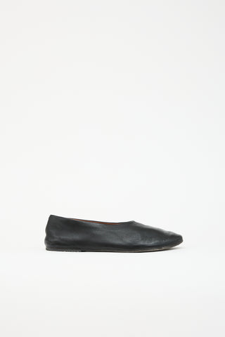 Marsèll Grained Leather Flat