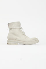 Marsèll Grey Suede Parrucca Lace Up Boot